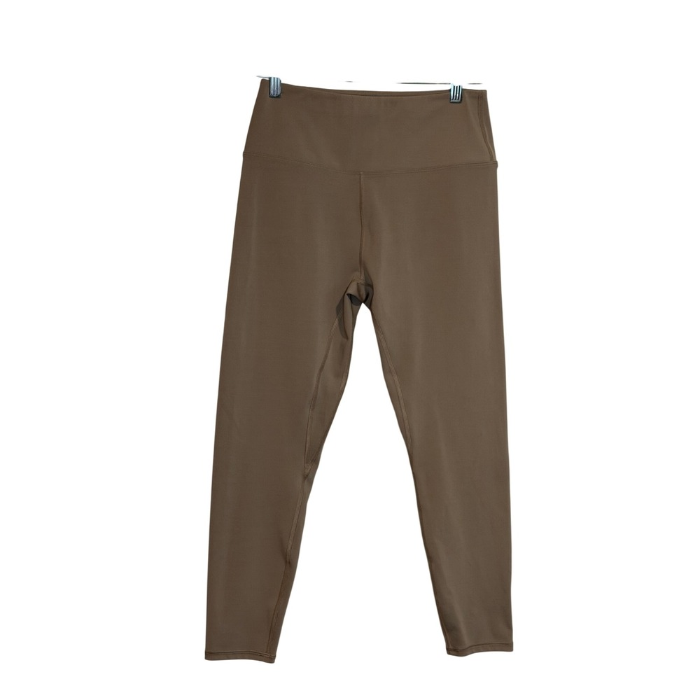 Savvi Women Brown High Waisted Activewear Leggings Size Large LG RN 160605